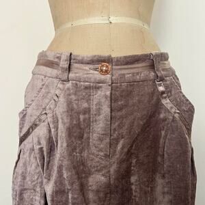 Early 2000s velour bubble skirt